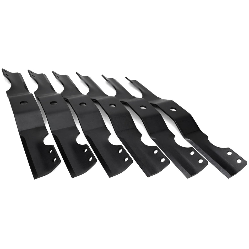 (6) OEM High Lift Mower Blades Fits Ariens Zoom Gravely ZT 34" 50" 03971900