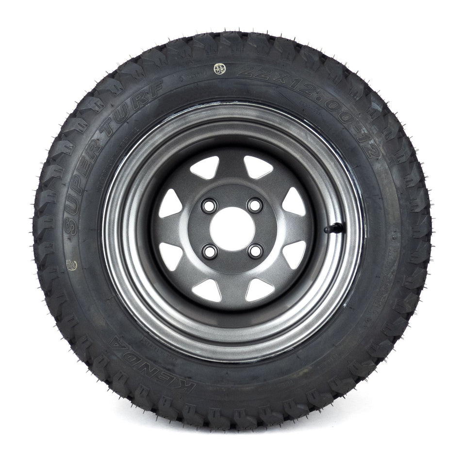 07101227 - ASM, WHL/TIRE 22X12.00-12 K500