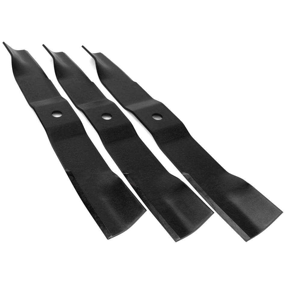 (3) OEM High Lift Mower Blades Fits Ariens Ikon & Gravely ZTX 52" 09659100