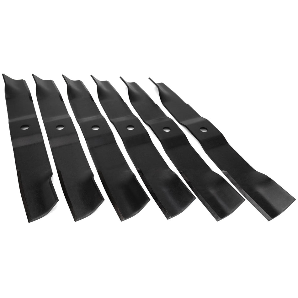 (6) OEM High Lift Mower Blades Fits Ariens Ikon & Gravely ZTX 52" 09659100